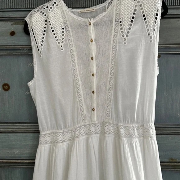 Ulla Johnson Coralie Eyelet White Dress size 2 - Picture 10 of 16